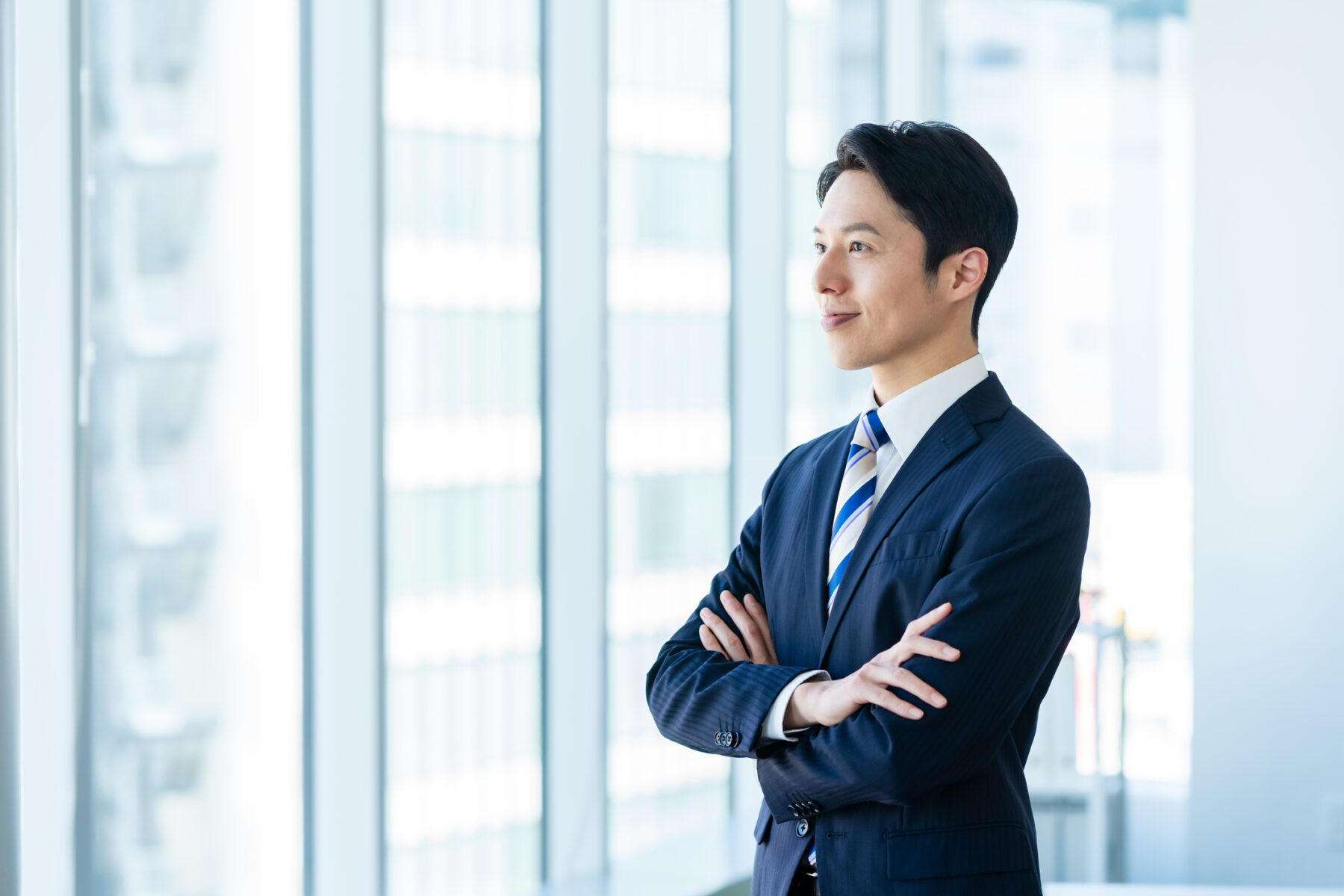 business person working in office